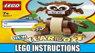 LEGO Seasonal 40417 Year of the Ox building instructions