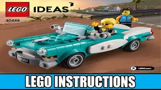 LEGO Ideas 40448 Vintage Car building instructions