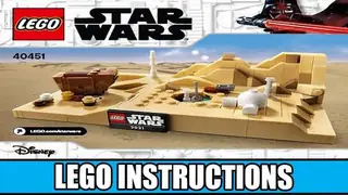 LEGO Star Wars 40451 Tatooine Homestead building instructions