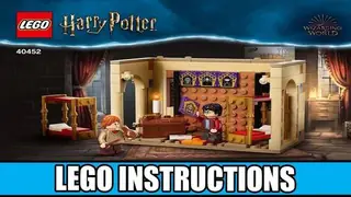 LEGO Harry Potter 40452 Hogwarts Gryffindor Dorms building instructions