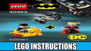 LEGO DC 40453 Batman vs. The Penguin & Harley Quinn building instructions