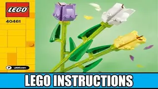 LEGO Creator 40461 Tulips building instructions