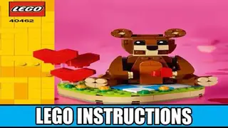 LEGO Seasonal 40462 Valentine's Brown Bear building instructions