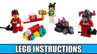LEGO 40472 Monkie Kid's RC Race building instructions