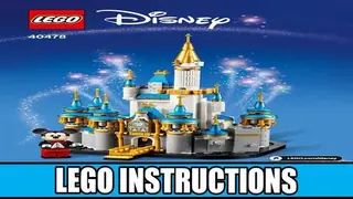 LEGO 40478 Mini Disney Castle building instructions