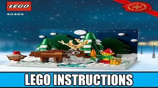 LEGO Seasonal 40484 Santa's Front Yard building instructions