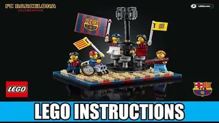 LEGO Icons 40485 FC Barcelona Celebration building instructions