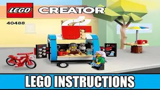 LEGO Creator 40488 Coffee Cart building instructions