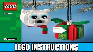LEGO Seasonal 40494 Polar Bear & Gift Pack building instructions