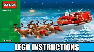 LEGO Seasonal 40499 Santa's Sleigh building instructions