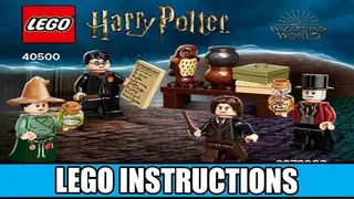 LEGO Harry Potter 40500 Wizarding World Minifigure Accessory Set building instructions