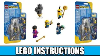 LEGO Despicable Me 40511 Minions Kung Fu Training building instructions
