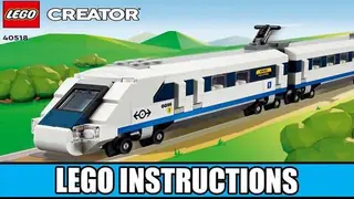 LEGO Creator 40518 High-Speed Train building instructions