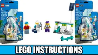 LEGO City 40526 Electric Scooters & Charging Dock building instructions
