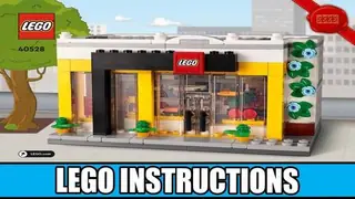 LEGO Promotional 40528 LEGO Brand Retail Store building instructions