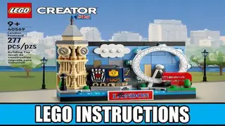LEGO Creator 40569 London Postcard building instructions