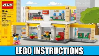 LEGO Promotional 40574 LEGO Brand Store building instructions