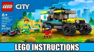 LEGO City 40582 4x4 Off-Road Ambulance Rescue building instructions