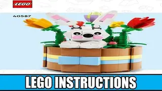 LEGO Seasonal 40587 Easter Basket building instructions