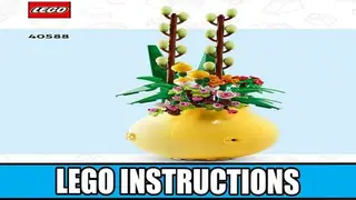 LEGO Promotional 40588 Flowerpot building instructions