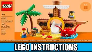 LEGO Promotional 40589 Pirate Ship Playground building instructions