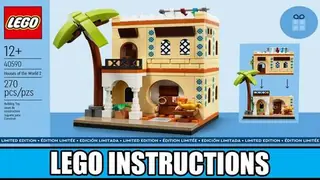 LEGO Promotional 40590 Houses of the World 2 building instructions