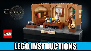 LEGO Ideas 40595 Tribute to Galileo Galilei building instructions