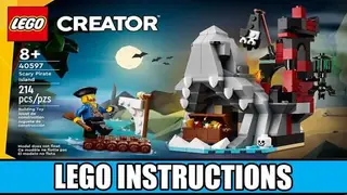 LEGO Creator 40597 Scary Pirate Island building instructions