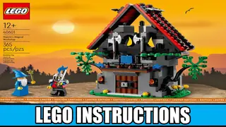 LEGO Icons 40601 Majisto's Magical Workshop building instructions