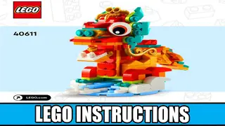 LEGO Seasonal 40611 Year of the Dragon building instructions