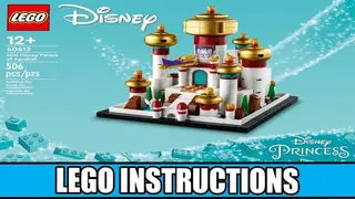LEGO 40613 Mini Disney Palace of Agrabah building instructions