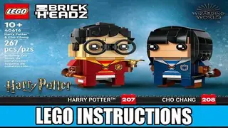 LEGO BrickHeadz 40616 Harry Potter & Cho Chang building instructions