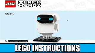 LEGO BrickHeadz 40619 EVE & WALL-E building instructions