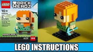 LEGO BrickHeadz 40624 Alex building instructions