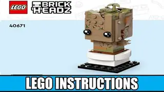 LEGO BrickHeadz 40671 Potted Groot building instructions
