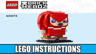LEGO BrickHeadz 40672 Sonic the Hedgehog: Knuckles & Shadow building instructions