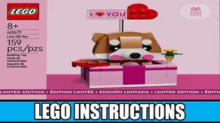 LEGO Seasonal 40679 Love Gift Box building instructions