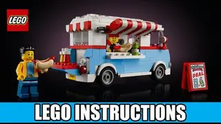 LEGO Icons 40681 Retro Food Truck building instructions