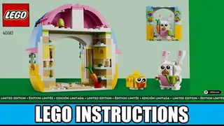 LEGO Seasonal 40682 Spring Garden House building instructions