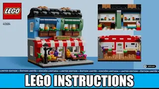 LEGO Promotional 40684 Fruit Store building instructions