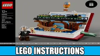 LEGO Promotional 40690 Tribute to Jules Verne's Books building instructions