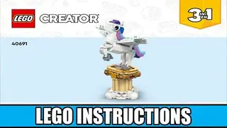 LEGO Creator 40691 Mythical Pegasus building instructions