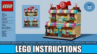 LEGO Promotional 40692 Candy Store building instructions