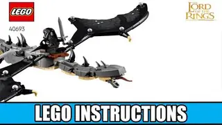 LEGO Icons 40693 The Lord of the Rings: Fell Beast building instructions