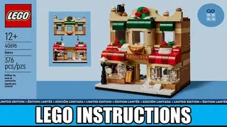 LEGO Promotional 40696 Bakery building instructions