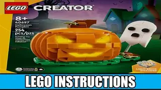 LEGO Creator 40697 Halloween Pumpkin building instructions