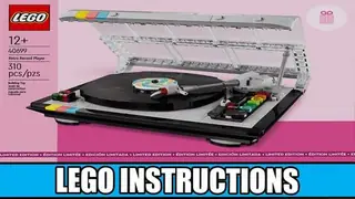 LEGO Miscellaneous 40699 Retro Record Player building instructions