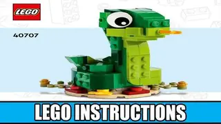 LEGO Seasonal 40707 Year of the Snake building instructions