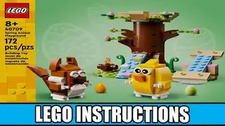 LEGO Seasonal 40709 Spring Animal Playground building instructions