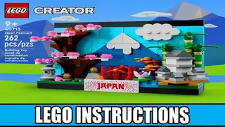 LEGO Creator 40713 Japan Postcard building instructions